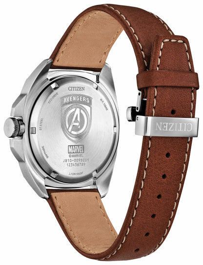 Citizen Avengers Legacy Black Dial Leather Strap AW1721-08W