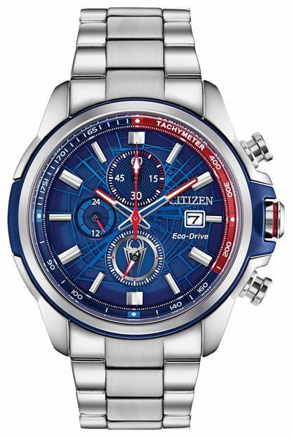 Citizen Citizen Spider-Man Eco-Drive Blue Dial Stainless Steel Watch