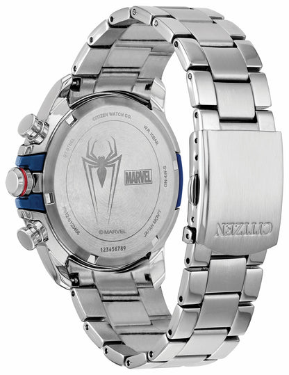 Citizen Citizen Spider-Man Eco-Drive Blue Dial Stainless Steel Watch