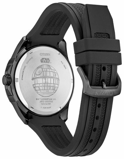 Citizen Death Star, Vader's Shadow Black Dial Silicone Strap AW1606-06W