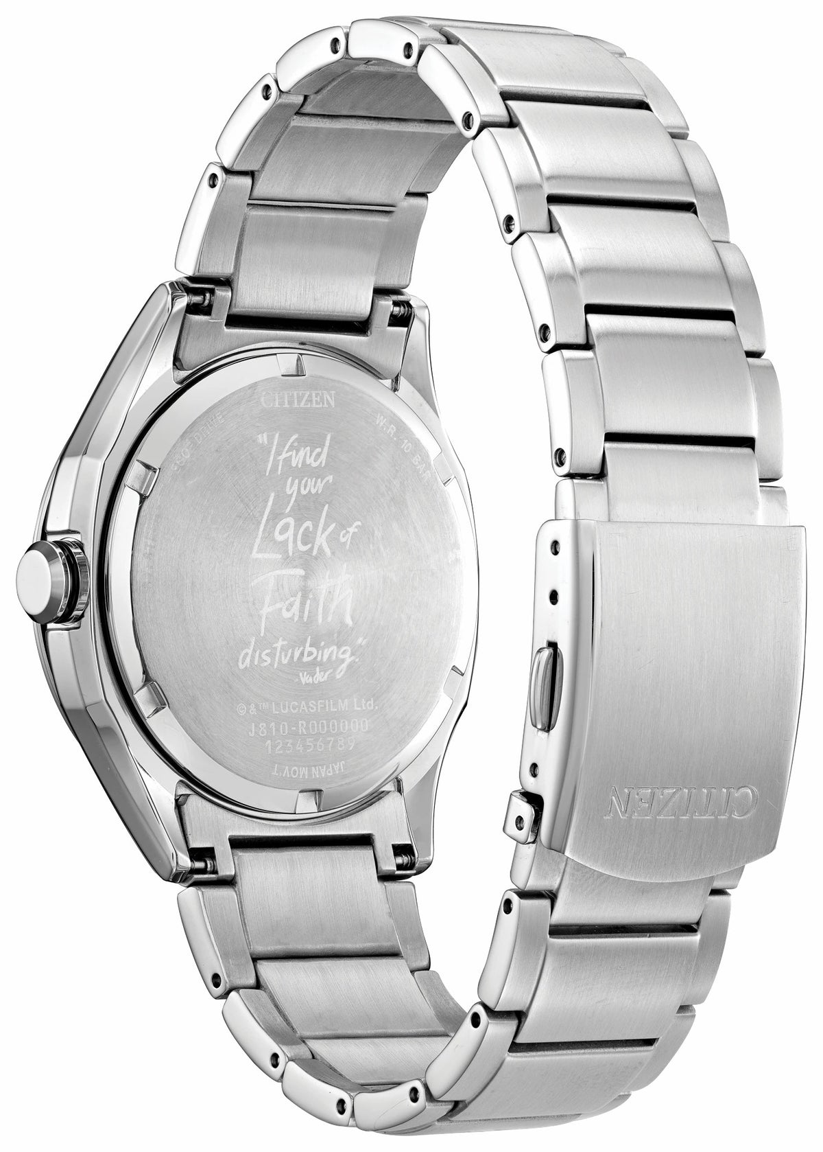Citizen Duel Black Dial Stainless Steel Bracelet AW1140-51W