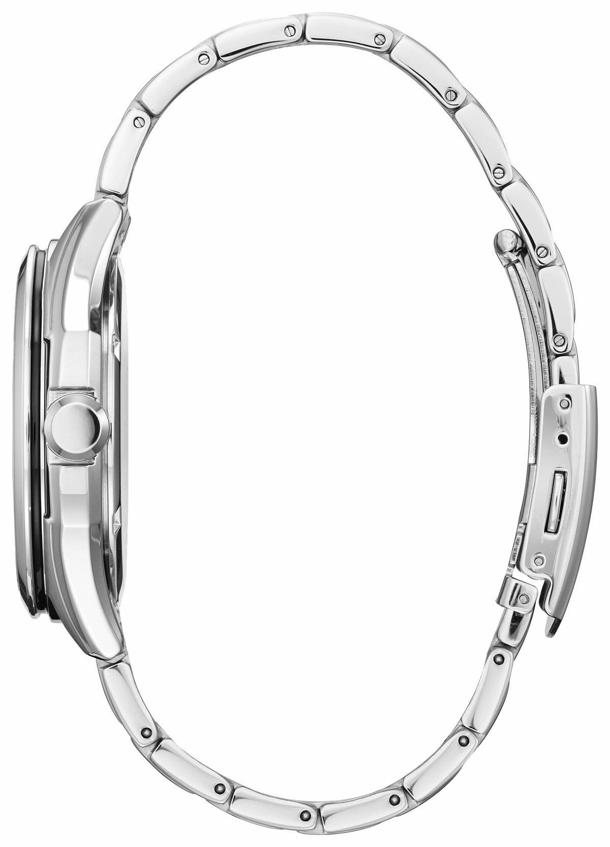 Citizen Duel Black Dial Stainless Steel Bracelet AW1140-51W