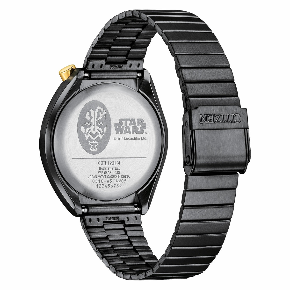 Citizen Darth Maul Red Dial Stainless Steel Bracelet AN3668-55W
