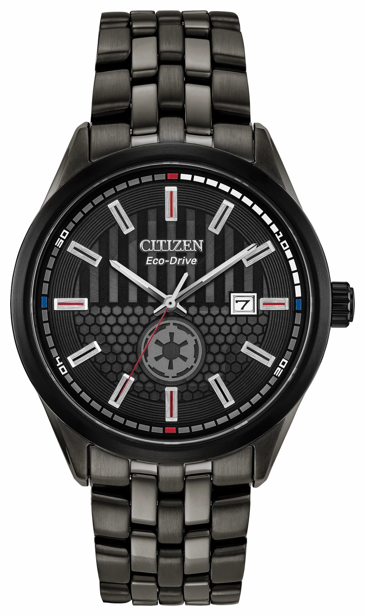 Citizen Darth Vader Returns Black Dial Stainless Steel Bracelet BM7255-61W
