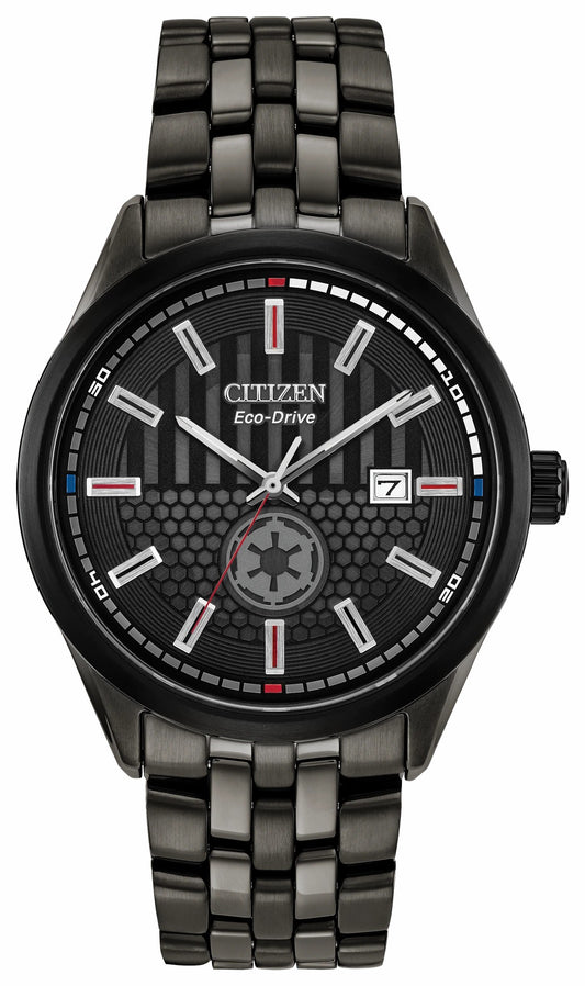 Citizen Darth Vader Returns Black Dial Stainless Steel Bracelet BM7255-61W