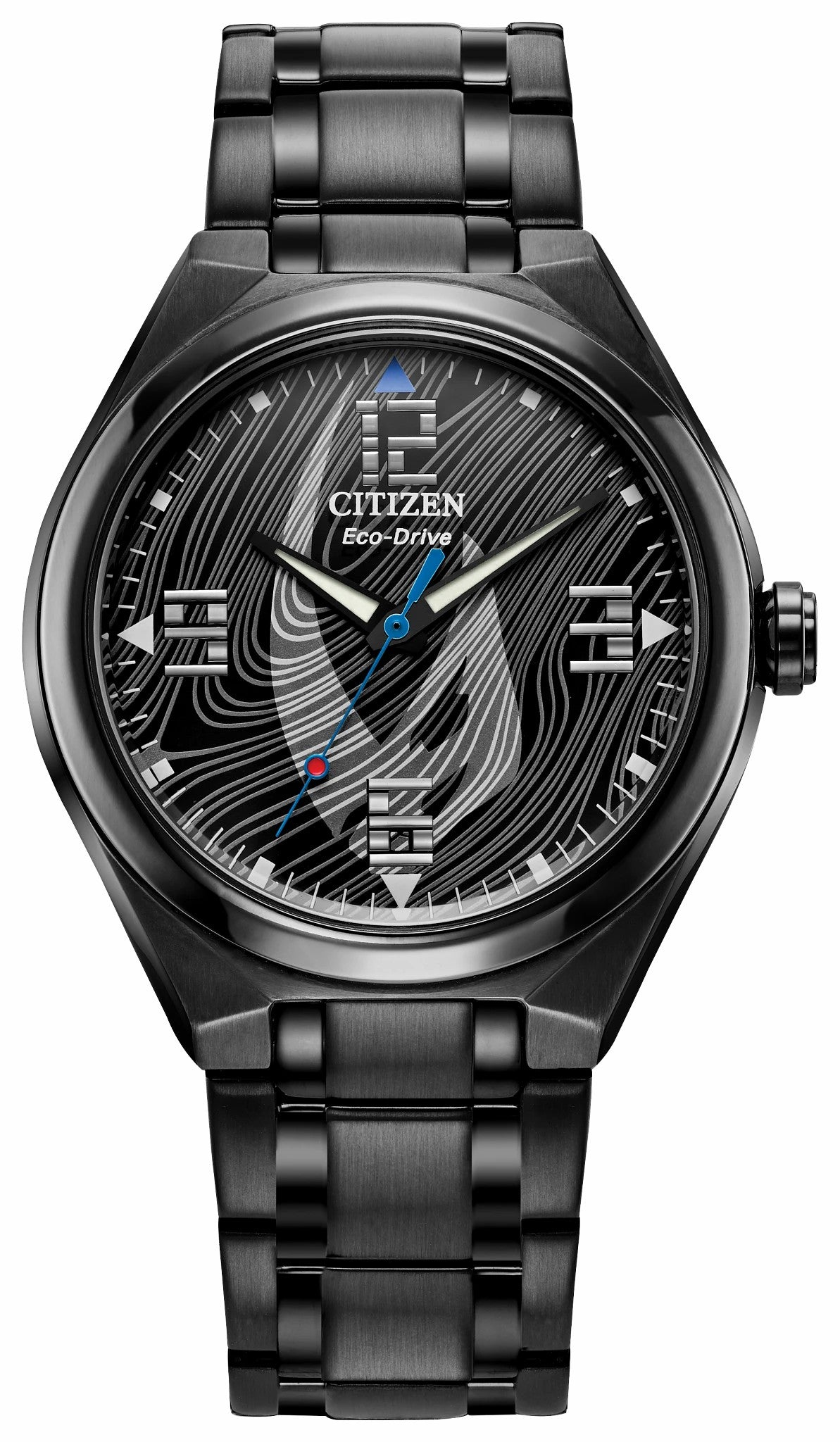 Citizen Mandalorian Black Dial Stainless Steel Bracelet AW2045-57W