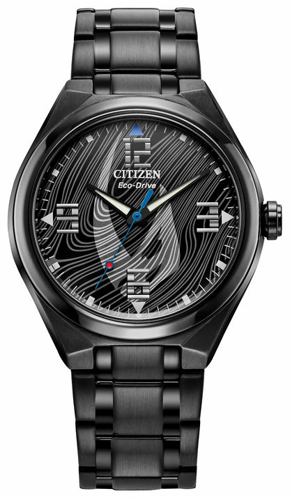 Citizen Mandalorian Black Dial Stainless Steel Bracelet AW2045-57W