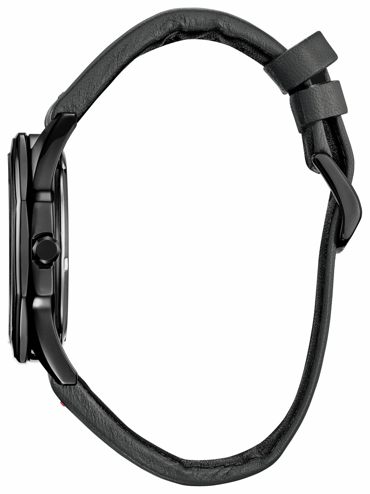 Citizen Jedi Master Black Dial Leather Strap BM7498-00W