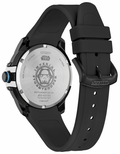 Citizen Imperial Stormtrooper Black Dial Polyurethane Strap AW1659-00W