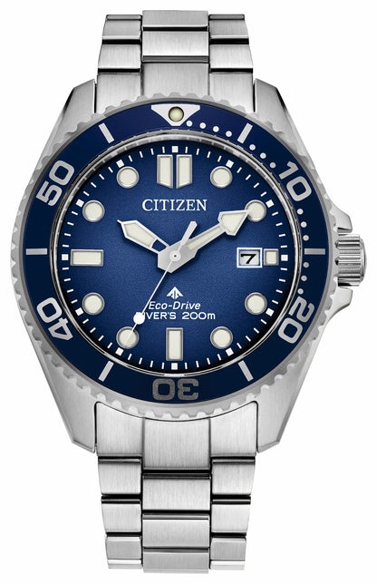 Citizen Promaster Dive Blue Dial Stainless Steel Bracelet BN0260-54L