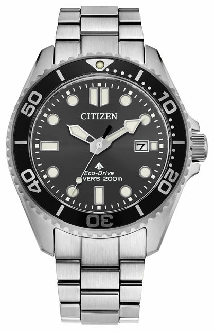 Citizen Promaster Dive Black Dial Stainless Steel Bracelet BN0261-51E