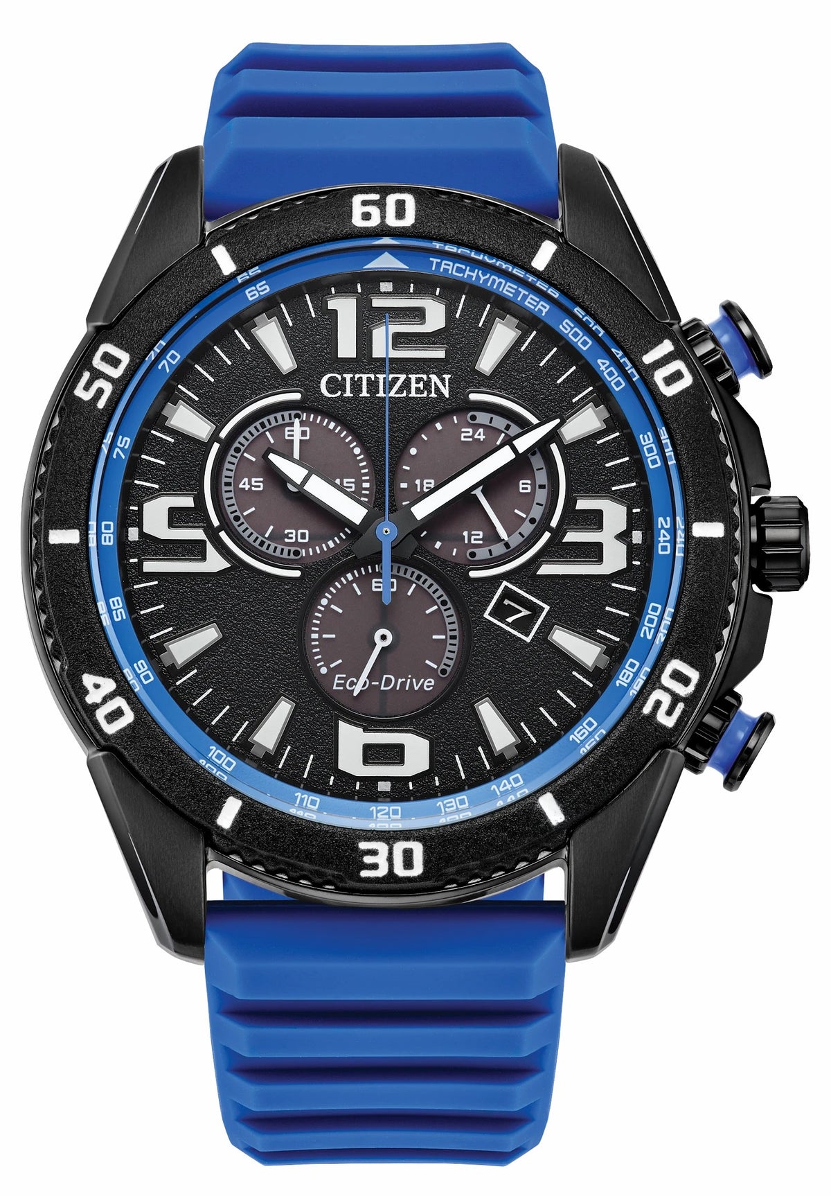 Citizen Brycen Black Dial Silicone Strap AT2586-05E