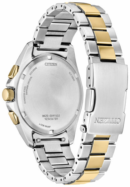 Citizen Sport Luxury Green Dial Stainless Steel Bracelet CA4684-54X