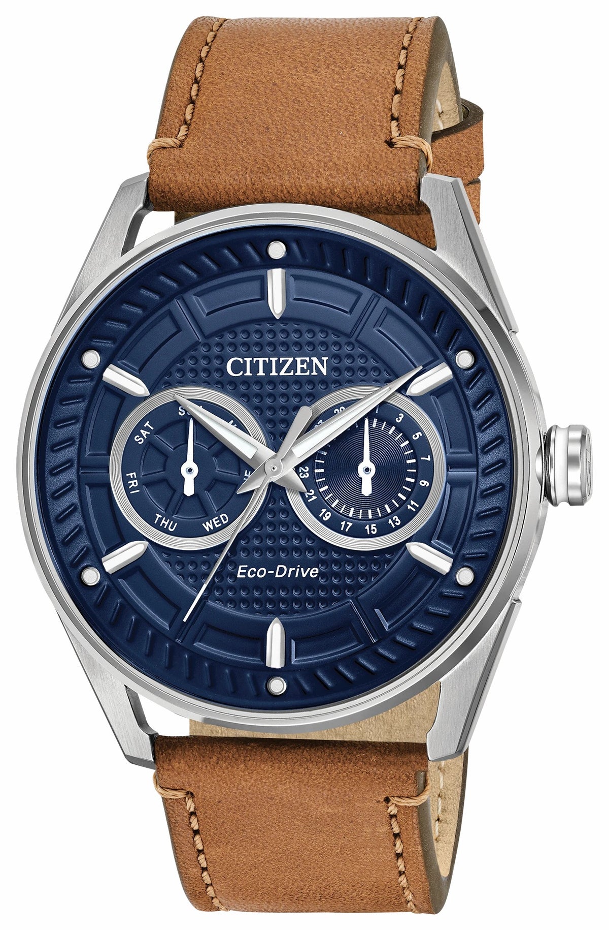 Citizen CTO - Men's Eco-Drive BU4020-01L Leather Strap Watch
