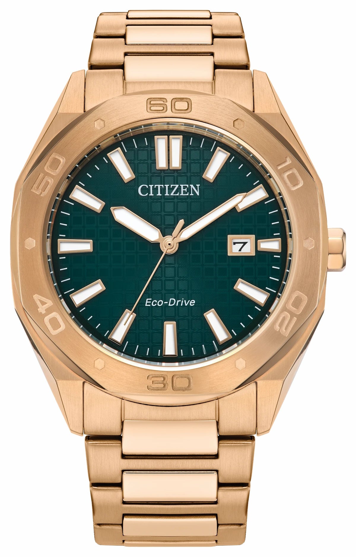 Citizen Odyn Green Dial Stainless Steel Bracelet BM7633-81X